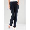 Dehnbund-Jeans COSMA, Damen, Gr. 50, Normalgrößen, blau (blau, stone, washed), 76% Baumwolle, 22% Polyester, 2% Elasthan, unifarben, lang, Jeans