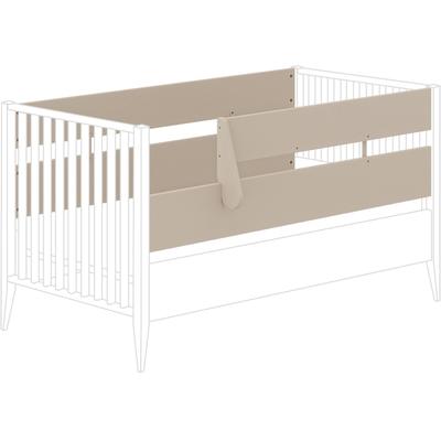 Umbauseiten PAIDI "MILA & BEN Steiff by PAIDI Sicherheits-Set", beige (cashmere, beige), B:139cm H:40cm T:2cm, Spanplatte, Umbauseiten, für den Umbau vom Babybett zum Juniorbett oder Kindersofa