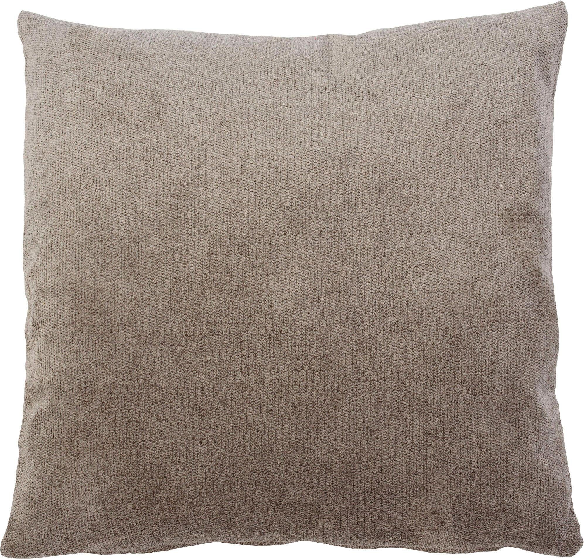 Kissenhüllen GÖZZE "Muri", silber (silberfarben), B:40cm L:40cm, Polyester, Obermaterial: 100% Polyester, Kissenbezüge, in vielen Unifarben Image
