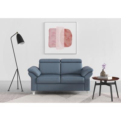 2-Sitzer SIT & MORE "Arngast", bunt (graublau), B:156cm H:84cm T:93cm, Sofas, inklusive Federkern und Kopfteilverstellung Image