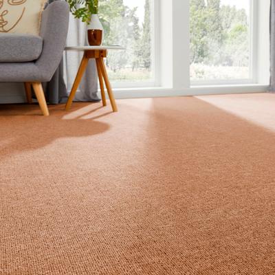Teppichboden ANDIAMO "Bob, Feinschlinge, Made in Netherlands", braun (cognac), B:500cm H:4,5mm L:700cm, Kunstfaser, Teppiche, meliert, Breite 200, 400 oder 500 cm, strapazierfähig & pflegeleicht Image