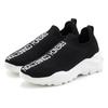 Sneaker FRENCH CONNECTION, Damen, Gr. 37, schwarz, Obermaterial: 100% Textilmaterial. Futter: 100% Textilmaterial. Decksohle: 100% Textilmaterial. Laufsohle: 100% Synthetik, unifarben mit Farbeinsatz, sportlich, Schuhe, Slipper, Halbschuh,...