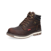 Winterboots DOCKERS BY GERLI, Herren, Gr. 47, braun (schoko), Leder, Schuhe, Schnürboots mit Warmfutter