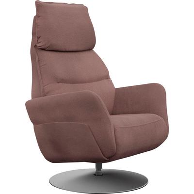 Relaxsessel ALINA "Thimo", braun (hellbraun xbo 2), B:84cm H:114cm T:86cm, Struktur fein XBO (100% Polyester), Sessel, in Größe S, Liegefläche 178 cm, verstellbar, optional mit Aufstehhilfe Image