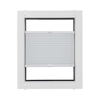 Plissee SUNLINES "Start-up Style Crush", weiß (weiß, weiß), B:57,5cm H:65cm, Obermaterial: 80% Polyester, 15% Metall, 5% Kunststoff, Plissees, nach Maß Image