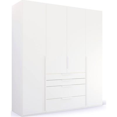 Drehtürenschrank RAUCH "Purisma", weiß (alpinweiß), B:201cm H:223cm T:60cm, Holzwerkstoff, Schränke, mit Schubladen und umfangreichem Zubehör, mit Soft-Close-Funktion Image