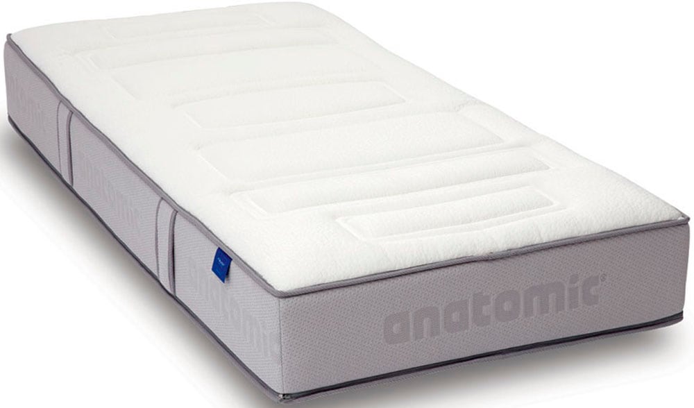 Taschenfederkernmatratze REVOR BEDDING "Anatomic ZIP 500 Visko" Gr. 4, weiß, B:90cm H:26cm L:210cm, Bezug: 61% Polyester, 39% Viskose. Steppfüllung: 100% Polyurethan, Matratzen, Matratze mit dynamischem ANATOMIC Federkern, verschiedene Größen Image