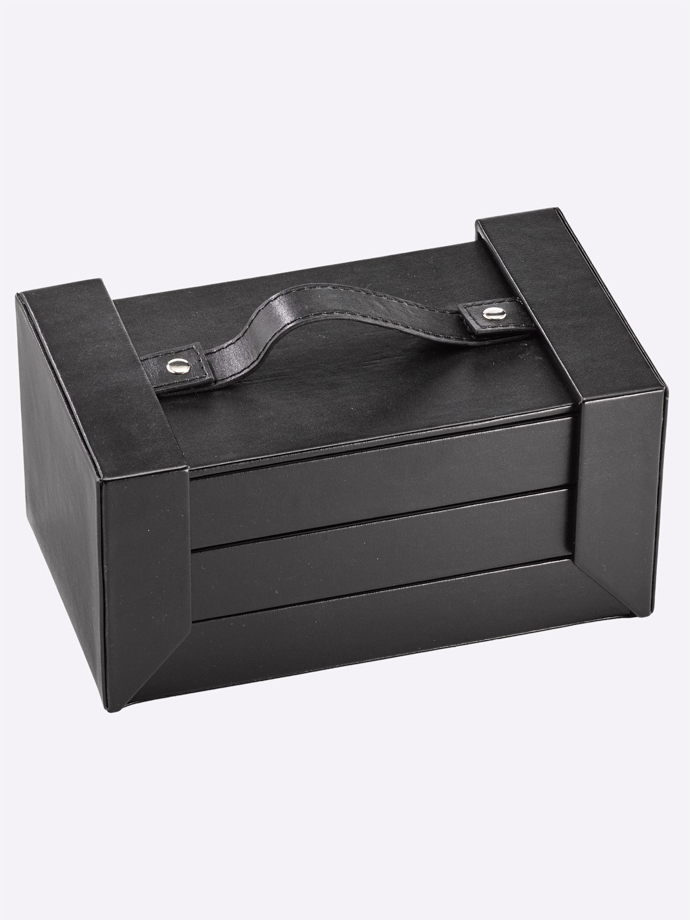 Schmuckständer HEINE HOME, schwarz, B:24cm H:12cm T:14cm, Aufbewahrungsboxen