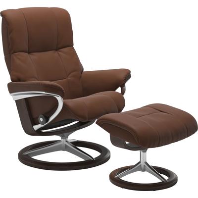 Relaxsessel STRESSLESS "Mayfair", braun (copper paloma), B:79cm H:102cm T:44cm, Leder BATICK: BATICK ist ein leicht korrigiertes, durchgefärbtes und genarbtes Möbelleder, bei dem die meisten Unebenheiten und Spuren in der Regel entfernt wurden.,... Image