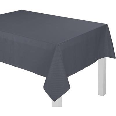 Tischdecke ADAM "Uni Collection Light" Gr. 9, blau (indigo), B:145cm L:250cm, Baumwolle, Tischdecken Image