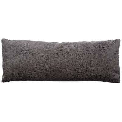 Dekokissen HOME AFFAIRE "Solvei", grau (anthrazit, unifarben), B:15cm H:25cm L:65cm, Microfaser, Polyester, Dekokissen_Sitzkissen_Kissenhüllen, Bezugsart unter Set-Info zu finden...bitte beachten Image