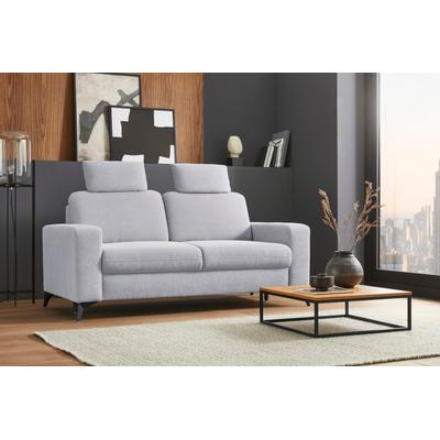 Kopfstütze PLACES OF STYLE "Lolland", silber, B:50cm H:25cm T:12cm, Polsterauflagen, Kopfstütze Sofa-Zubehör, passend zur Polsterserie "Lolland" Image