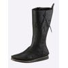 Stiefel ANDREA CONTI, Damen, Gr. 36, schwarz, Leder, Glattleder, Glattleder, modisch, Schuhe