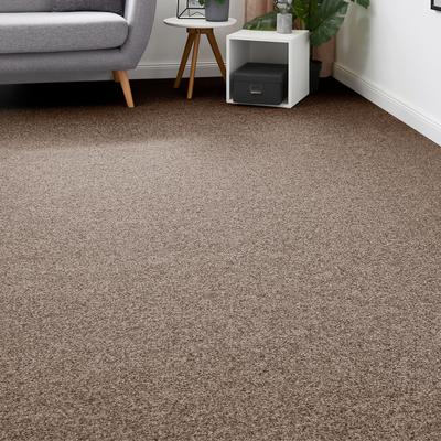 Teppichboden ANDIAMO "Invita, Nadelvlies, Made in Belgium", beige, B:200cm H:5mm L:1200cm, Kunstfaser, Teppiche, melierte Optik, Breite 200 cm oder 400 cm, robust & strapazierfähig Image