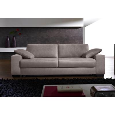 Schlafsofa BALI "Norwalk, Dauerschläfer", grau (hellgrau), B:212cm H:83cm T:100cm, Sofas, in 140er und 160er Breite, 3 Varianten, auch mit Ergoflex-Lattenrost Image