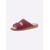 Pantolette CASUAL LOOKS, Damen, Gr. 41, rot (bordeaux), Textil, modisch, Schuhe