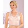 Lang-BH MMTC, Damen, Gr. 85, Cup C, beige (elfenbein), 55% Polyamid, 20% Elasthan, 15% Baumwolle, 10% Polyester, BHs