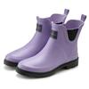 Gummistiefelette ELBSAND "Boots", Damen, Gr. 42, lila, Obermaterial: 100% Synthetik. Futter: 100% Textilmaterial. Decksohle: 100% Textilmaterial. Laufsohle: 100% Synthetik, unifarben, casual, Schuhe, aus wasserdichtem Material, Gummistiefel,...