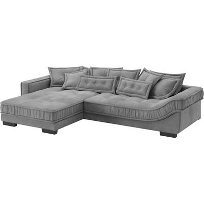 Ecksofa MR. COUCH "Diwan II DuraFlex L-Form", grau (memphis 20 stone), B:334cm H:67cm T:207cm, Memphis (Grundgewebe - 100% Polyester; Nutzschicht- 90% Polyester / 10% Polyamide), Sofas, DuraFlex-Kaltschaumpolsterung, bis 140 kg, 4 Bezugsqualitäten Image