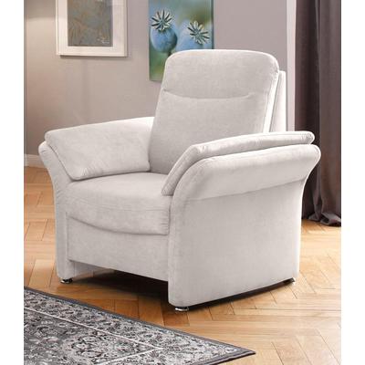 Sessel HOME AFFAIRE "Tahoma", grau (hellgrau), B:99cm H:103cm T:89cm, Luxus-Microfaser ALTARA NUBUCK (100% Polyester), Struktur weich (92% Polyester, 8% Nylon), NaturLEDER (echtes Rindsleder)/Kunstleder, Sessel, Polstersessel, Federkern-Polsterung,... Image