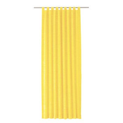Vorhang WIRTH "Trondheim 328 g/m²" Gr. 7, gelb, B:132cm H:255cm, Chenille, Polyacryl, Gardinen Image