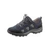 Schnürschuh WALDLÄUFER, Damen, Gr. 4,5, schwarz (marine, schwarz), Textil, Nubukleder, sportlich, Schuhe