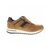 Sneaker CASUAL LOOKS, Damen, Gr. 39, braun (camel), Glattleder, Lackleder, Nubukleder, sportlich, Schuhe