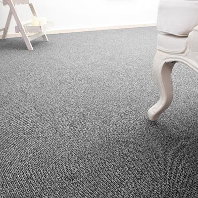 Teppichboden ANDIAMO "Carlos, Feinschlinge, Made in Netherlands", grau, B:400cm H:6,5mm L:900cm, Polypropylen, Teppiche, melierte Optik, Breite 400 cm oder 500 cm, strapazierfähig Image