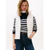 Steppweste TOMMY HILFIGER "LW PADDED SLIM VEST", Damen, Gr. S (36), ivory silk, Steppware, Obermaterial: 100% Nylon, unifarben, casual, slim fit hüftlang, Westen, leicht glänzende Oberfläche