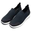Slip-On Sneaker ARA "LISSABON", Damen, Gr. 5 (38), blau (dunkelblau), Textil, Microfaser, unifarben, casual, Schuhe, Slipper, Sneaker in Komfortweite G (= weit)