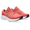 Laufschuh ASICS "GEL-EXCITE 11", Gr. 41,5, schwarz pink clay, orange glow, Textil, sportlich, Schuhe