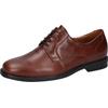 Schnürschuh WALDLÄUFER "Kuno", Herren, Gr. 10,5 (45), braun (cognac), Nappaleder, elegant, Schuhe, in eleganter Optik, H-Weite, Freizeitschuh, Halbschuh, Schnürschuh