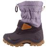 Snowboots LURCHI "Finn", Kinder, Gr. 32, lila (lila, flieder), Synthetik, Textil, sportlich, Schuhe, Winterboots mit Schurwolle, Größenschablone zum Download