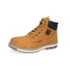 Winterboots DOCKERS BY GERLI, Herren, Gr. 47, gold (golden tan), Nubukleder, Schuhe, Schnürboots mit Warmfutter