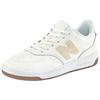 Sneaker NEW BALANCE "BB80", Gr. 41,5, sea salt, calcium, Leder, Textil, mehrfarbig, sportlich, Schuhe Skaterschuh Sneaker low, von dem New Balance 550 inspiriert