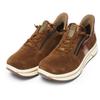 Sneaker ARA "SAPPORO", Damen, Gr. 2,5, braun (dunkelbraun, metallic), Veloursleder, Glattleder, sportlich, Schuhe, Plateausneaker, Schnürschuh in Komfortweite H (= sehr weit)
