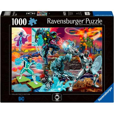 Puzzle RAVENSBURGER "DC Comics, Justice League - Cyborg", bunt, Puzzles, KinderB:70cm H:50cm, Motiv, Made in Germany, B:70cm H:50cm