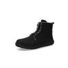 Schnürboots DOCKERS BY GERLI, Damen, Gr. 39, schwarz, Nubuklederimitat, Schuhe, Barfußschuh, Boots mit Warmfutter