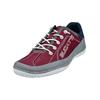Sneaker BUGATTI "bugatti Sneaker Leder/Textil", Herren, Gr. 45, rot (rot, grau), Leder, Textil, casual, Schuhe