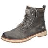 Winterboots LERROS, Herren, Gr. 44, grau, Lederimitat, used, sportlich, Schuhe, Casual Boots, Winterboots mit Warmfutter