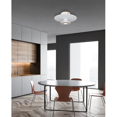 GLOBO LIGHTING LED Deckenleuchte "CARTER", weiß, Lampen, Deckenlampe/3 Stufen bei Lichtschein/Wohnzimmer/weiß Image
