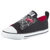 Sneaker CONVERSE "CHUCK TAYLOR ALL STAR ONE STRAP", Gr. 20, schwarz, weiß, rot, Textil, sportlich, Schuhe