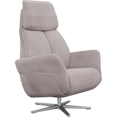 Relaxsessel ALINA "Thimo", grau (mittelgrau xbo 19), B:84cm H:117cm T:90cm, Struktur fein XBO (100% Polyester), Sessel, in Größe L, Liegefläche 185cm, verstellbar, optional mit Aufstehhilfe Image