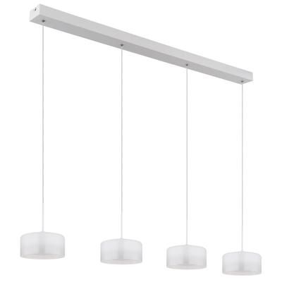 GLOBO LIGHTING LED Pendelleuchte "BELINDA", weiß, Lampen, Hängelampe/Hängeleuchte/Wohnzimmer/Esstisch/elegant Image