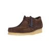 Schnürschuh CLARKS "Wallabee", Herren, Gr. 45, braun, Leder, casual, Schuhe, mit unnachahmlicher Kreppsohle
