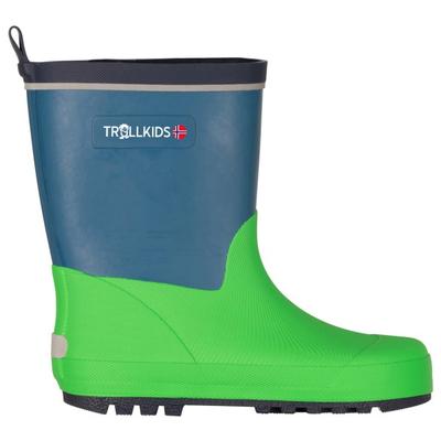 Trollkids - Kid's Lysefjord Rubber Boots - Gummistiefel 40 | EU 40 grün/blau Image