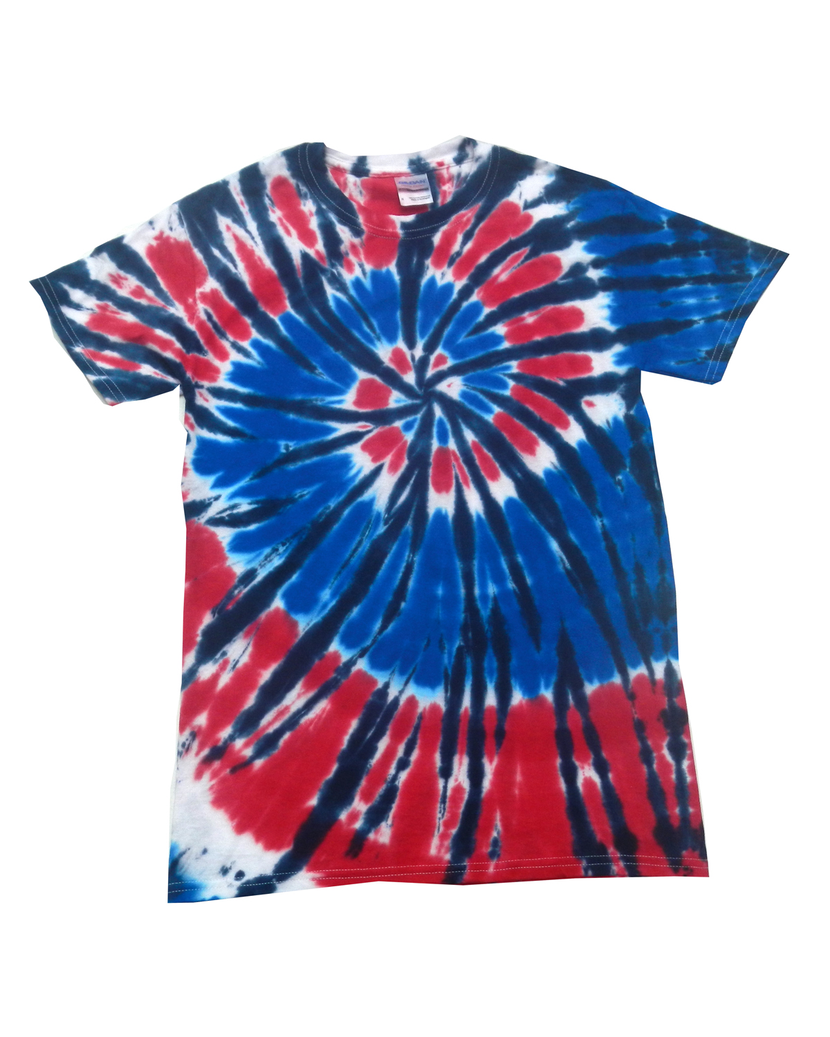 Tie-Dye CD100Y Youth Tie Dye Top in Independence size Small | Cotton