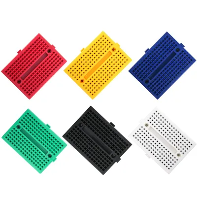 6 Stück 170 Tie-Points Mini Breadboard Kit für Arduino Proto Shield Distribution Verbindungsblöcke Image