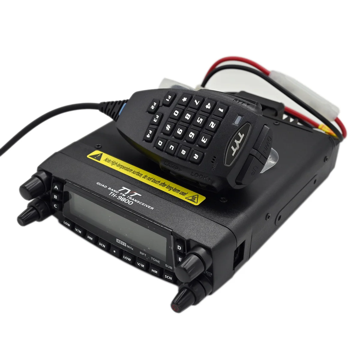 TYT TH-9800 Mobilfunk-Quad-Bänder, 50 W Leistung, große Reichweite, Kreuzband-Repeater, Auto, Fahrzeug, kabellose HAM-Radios, Kommunikation