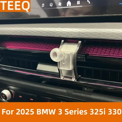 Autotelefonhalter für 2025 BMW 3er 330i 320, exklusive Basis, mechanische Feder, GPS-Ständer, magnetischer Ladegerät, Innenzubehör Image